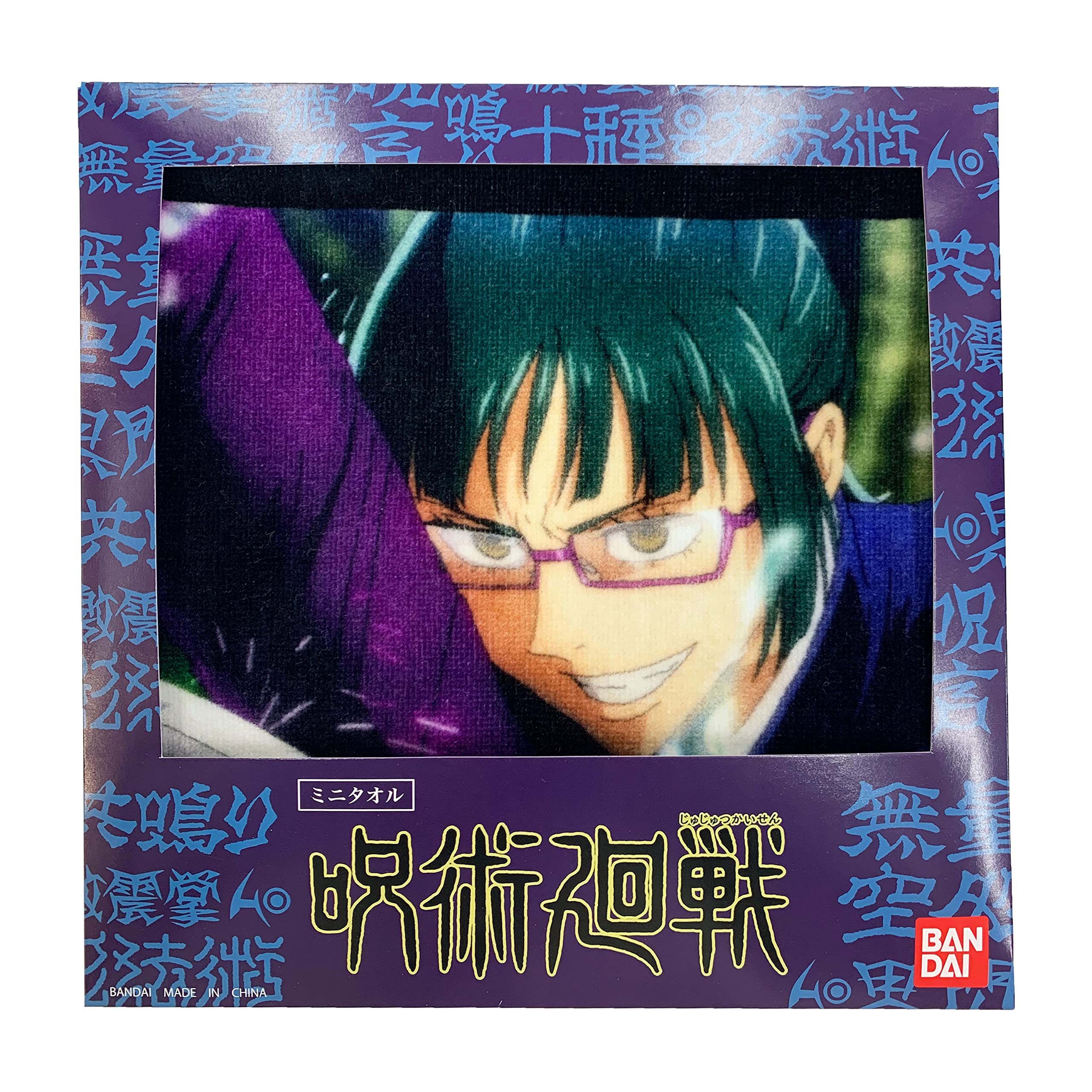 Bandai Jujutsu Kaisen Mini Towel Maki Zenin Design