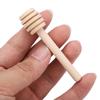 24Pcs/Set Wooden Honey Dripper Stick Server Jam Syrup Drizzler Stirring Rod Kitchen Gadgets For Drizzling Honey Maple Syrup