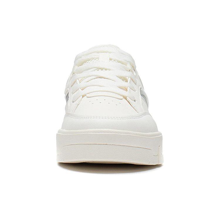 Li Ning ACE Low Top Skateboard Shoes Women's White Gray AGCS032-1