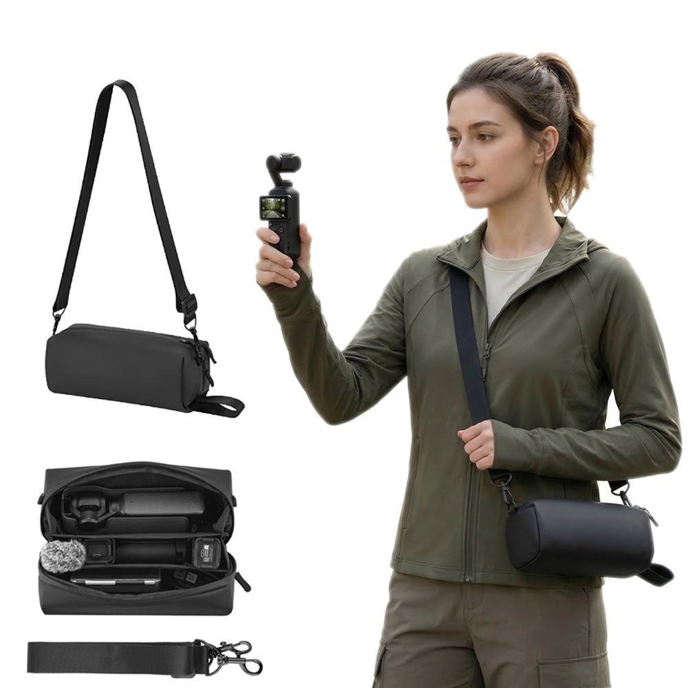 Two Way Zipper Crossbody Storage Bag for DJI Osmo 360 Pocket 4/3/2 Camera Accessories