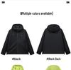 Men's 2025 Spring/Autumn Windproof Waterproof Hooded Jacket: Trendy, Loose-Fit Workwear Outerwear