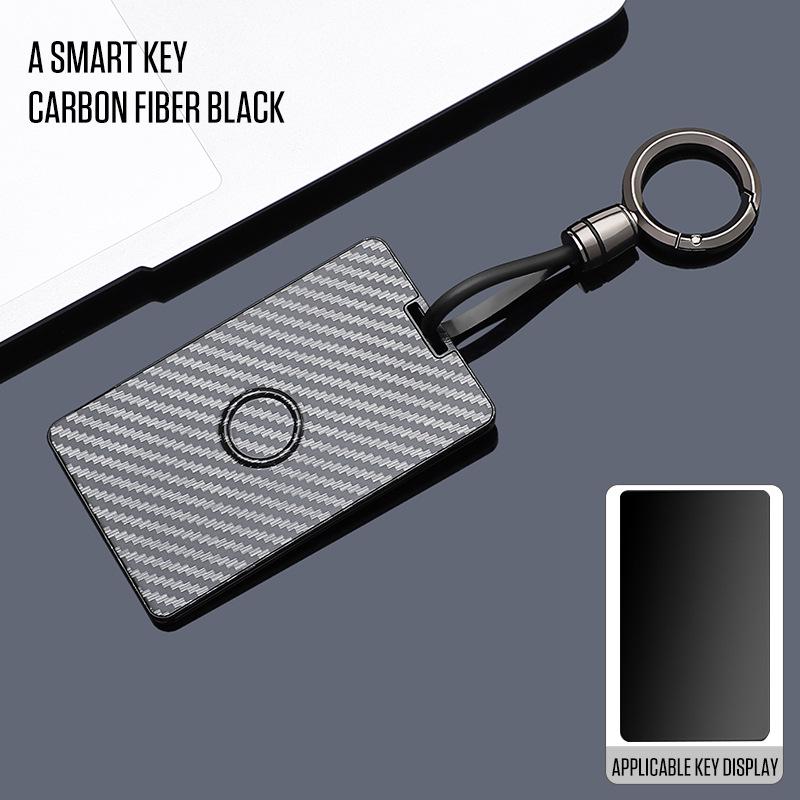 Xiaomi SU7 Ultra Second Gen Carbon Fiber Car Key Case with Card Holder & Buckle