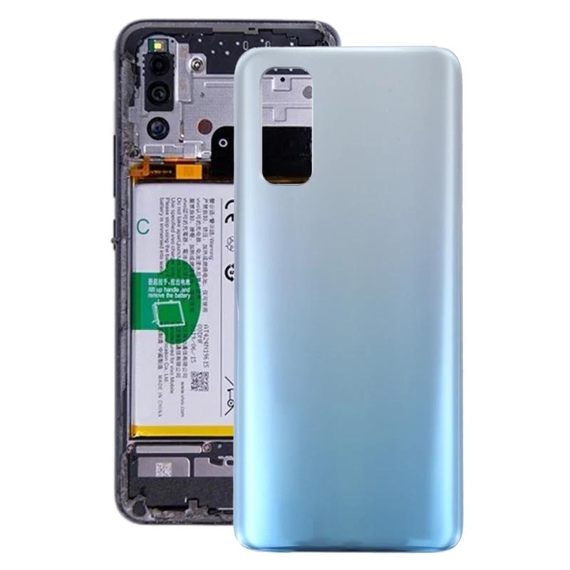 For Vivo iQOO Z1 / V1986 Battery Back Cover серебряный