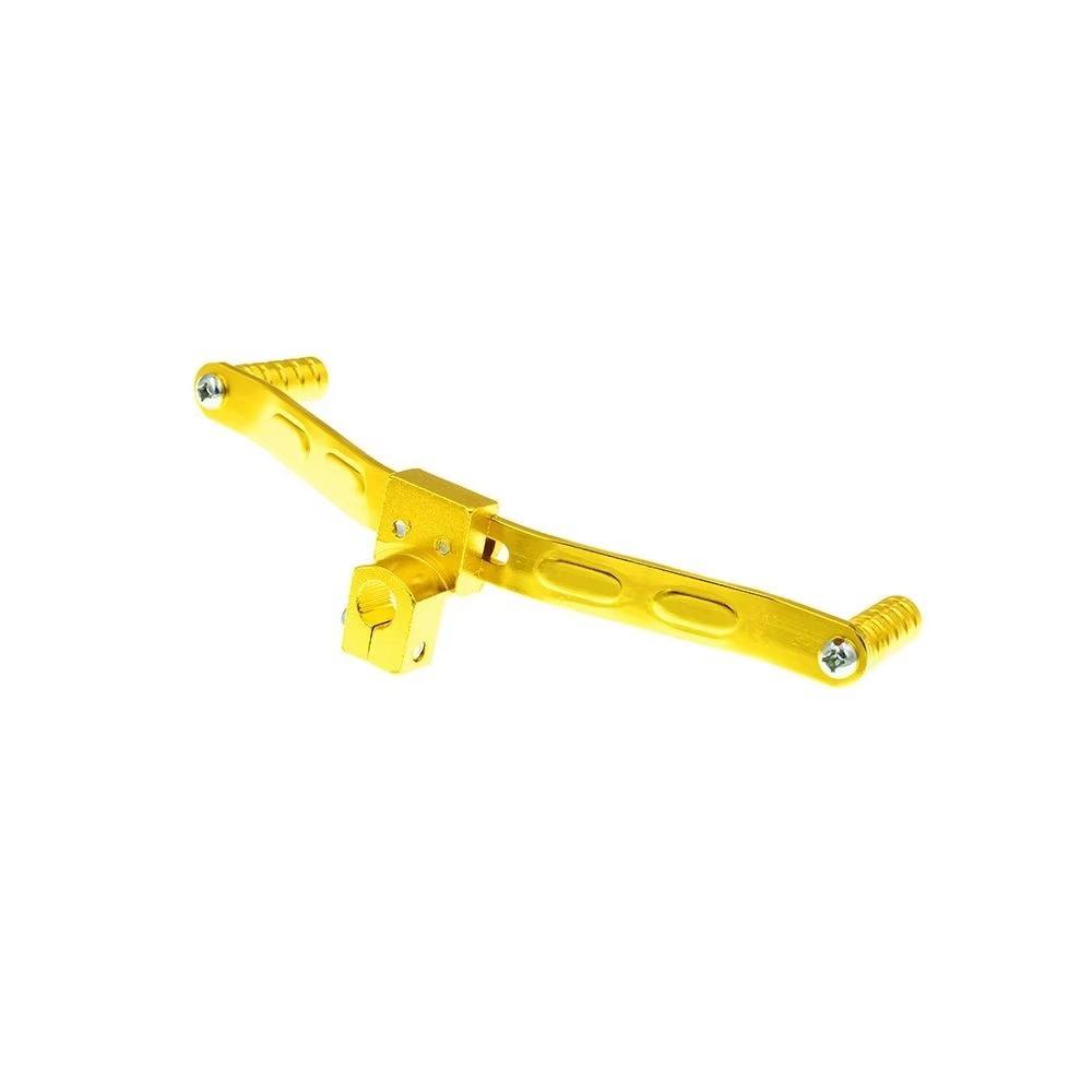 Double-headed Footrest Pedal Shifter Aluminum Zinc Zinc Alloy Shift Lever Replacement Motorbike Retrofit