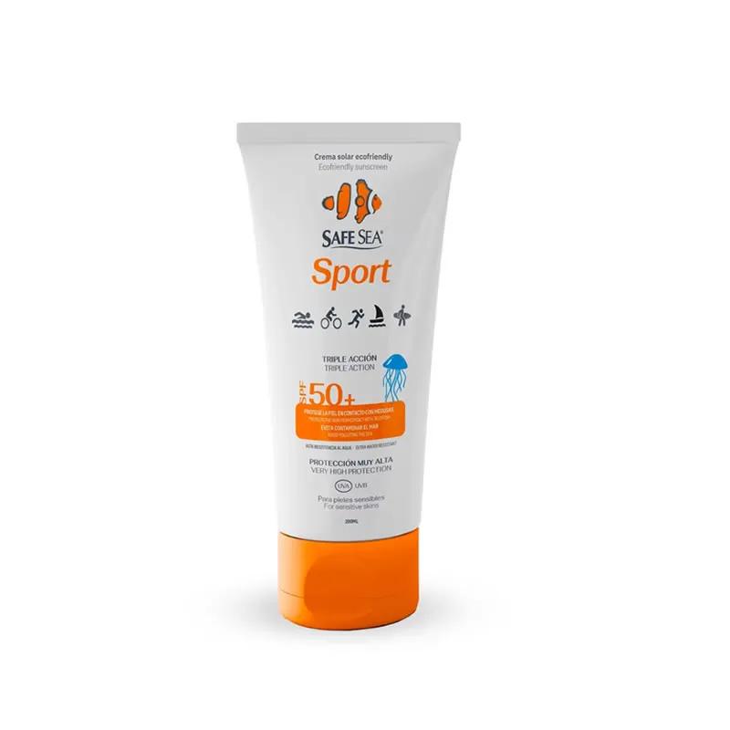 

Солнцезащитный спортивный крем Safe Sea Spf 50+ 200мл