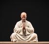 Ceramics Little Monk Decoration Statue Luxurious Home Room Office Character  Ornaments Chinese Specialty Crafts