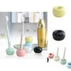 Fashionable Ceramic Toothbrush Rack Personalized Toothbrush Base Multiple Colors 4.5*2.8cm