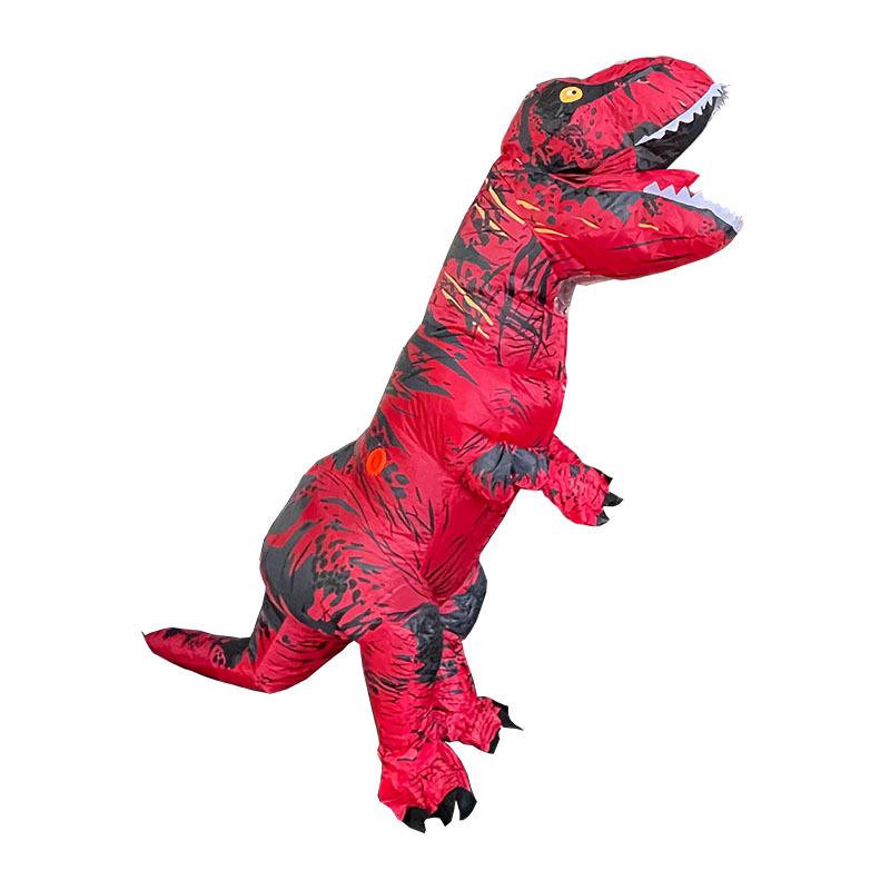 Dětský legrační kostým maskota dinosaura - Tyrannosaurus Rex Halloweenské představení Rekvizity