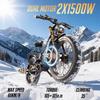 OTIDA S26 3000W 80 km/h dual-motor electric bike, 52V 20Ah, 26-inch wide tyres, electric mountain bike, electric bike for adults