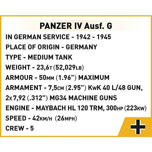 COBI COH PANZER IV AUSF.G 3045