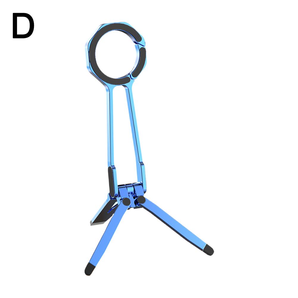 2025 New Phone Tripod Dual-sided Magnetic Stand Desktop 360° Rotating Portable Triangular Mobile Phone Live Streaming Stand