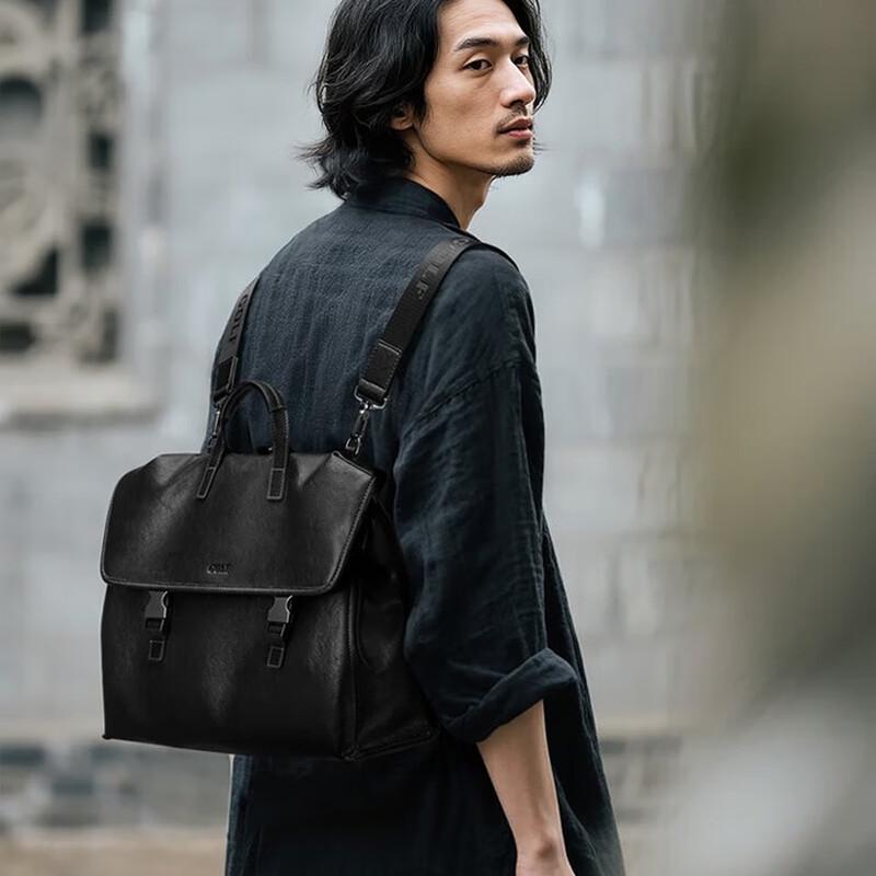 GOLF Men s 14-inch Convertible Business Laptop Bag Large (13.1-14 inch laptop)