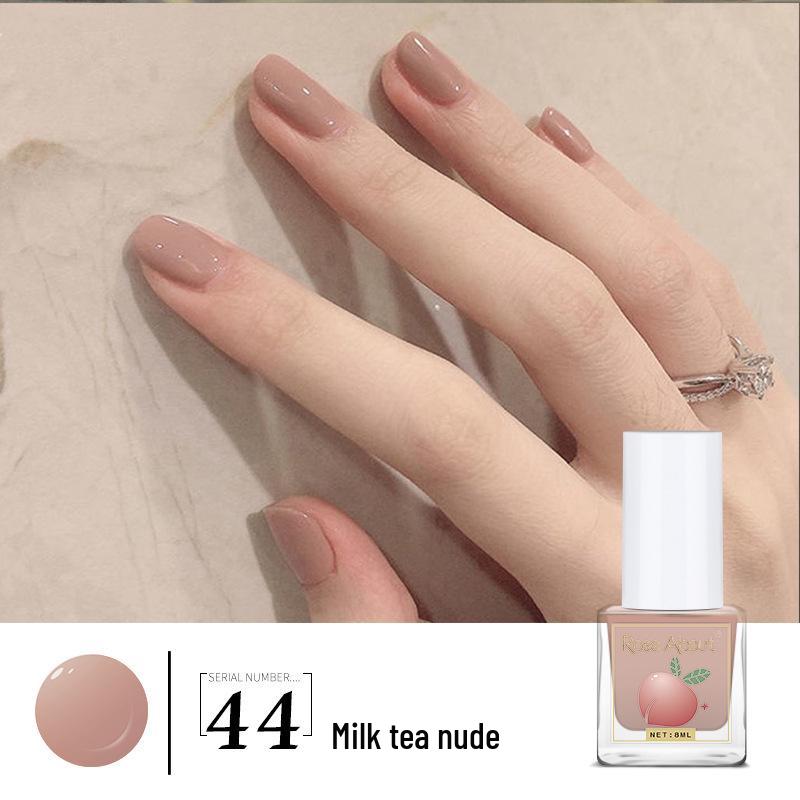 Eco-Friendly Peelable Water-Based Nude Nail Protector Polish