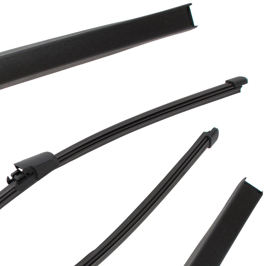 Brazo limpiaparabrisas trasero + escobilla VW T5 Transporter 03-15 VERSIÓN CON PUERTAS izquierda + derecha 2 uds. CONJUNTO