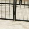 6 Panels Dog Playpen, Portable Detachable Puppy Pen with Door, for Small Dogs, 60cm High, Grey
