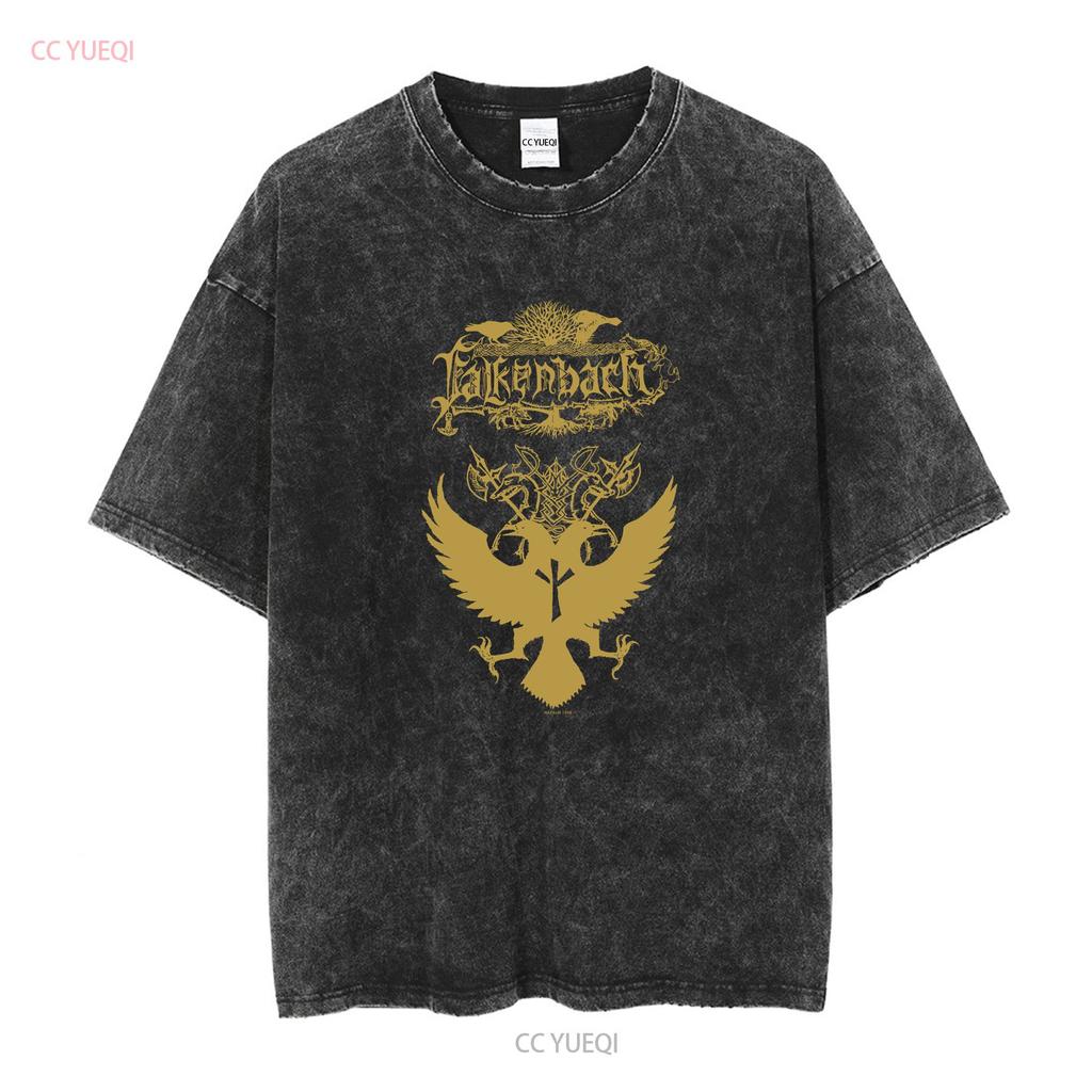 RARO VTG Falkenbach Anni '90 Arte Skaldica 1998 Band Metal Euro Stedman Maglietta Taglia XL vintage Lavata Traspirante moda Morbida