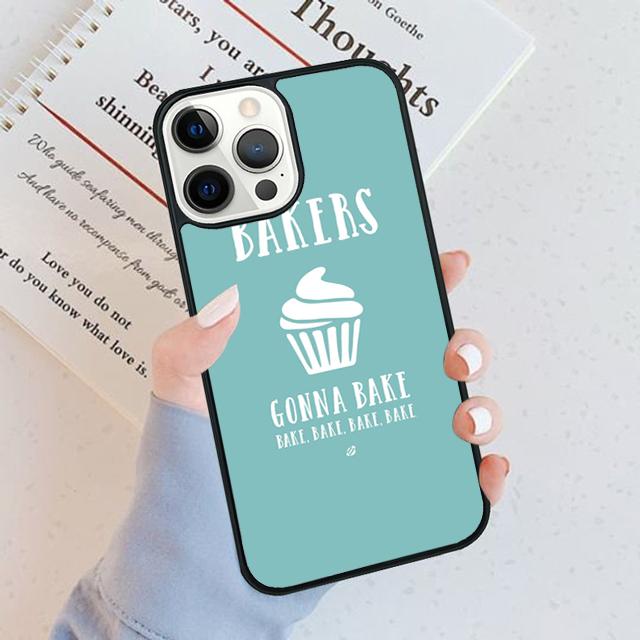 Чехол для телефона Bakers Gonna Bake Для iPhone 17 Air 16 15 14 Plus apple 16 11 12 13 Pro Max coque iPhone 13