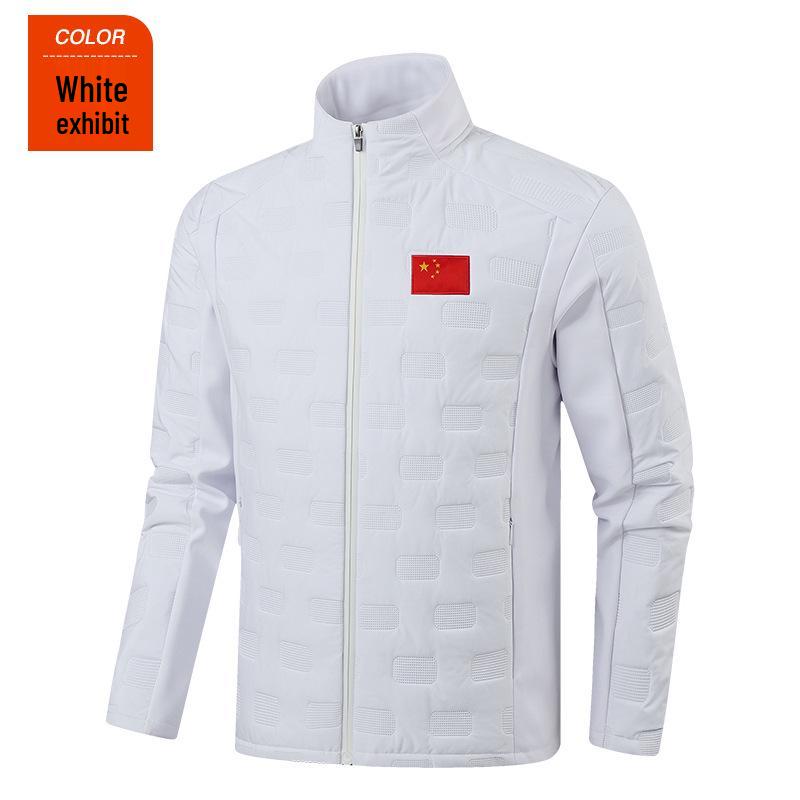 

Осенне-зимняя стеганая спортивная одежда для родителей и детей: Хлопковая куртка и тренировочный костюм сборной Китая, хлопковое пальто, индивидуальный пошив для тренеров и школьной формы. Children s 130