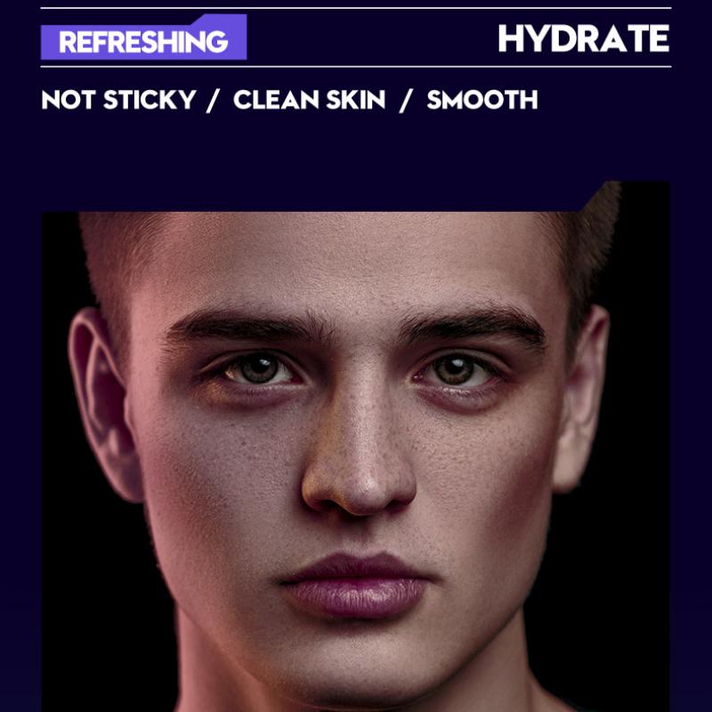 Men's Mask 25g SADOER Cool Shape Men's Hydrating Mask Sticker