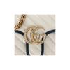 Gucci GG Marmont Color-Blocked Logo Chain Quilted Leather Shoulder Bag Women Shoulder Bag 443497-0OLFX-9085