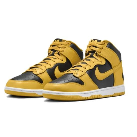 Nike Dunk High Wu-Tang Black Yellow Men's Shoes HJ4320-001