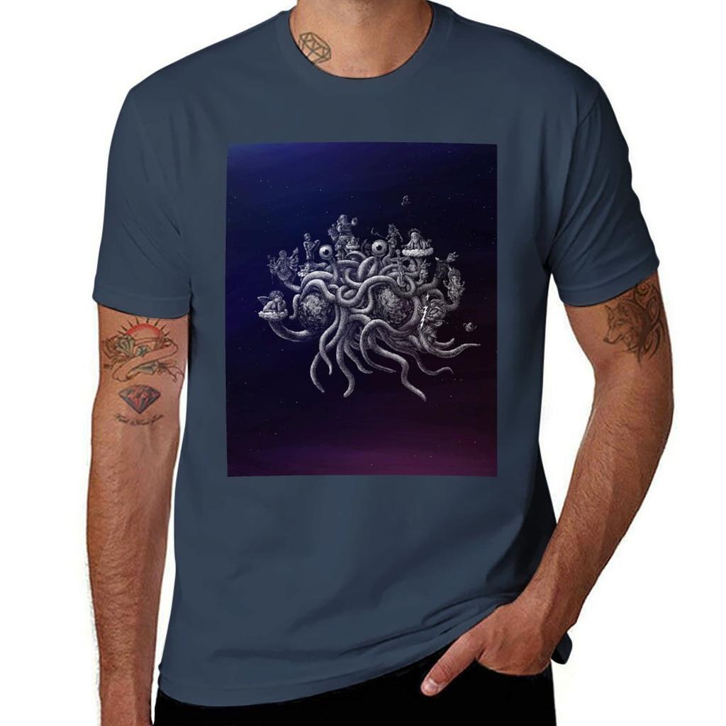 The Flying Spaghetti Monster Fsm Pastafarian Tshirt T Shirt Man Casual Tshirt
