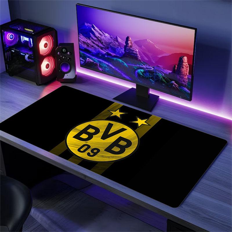 BVB Mouse Pad, Large Gaming Desk Mat, Non-slip XXL Mousepad for Laptop & Tablet, Mini PC Playmat with Stitched Edges