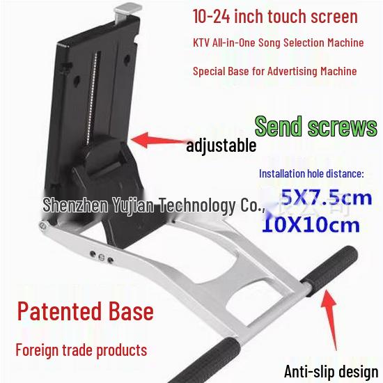 Foldable Adjustable Touchscreen Desktop Stand for LCD Monitors and Drawing Tablets