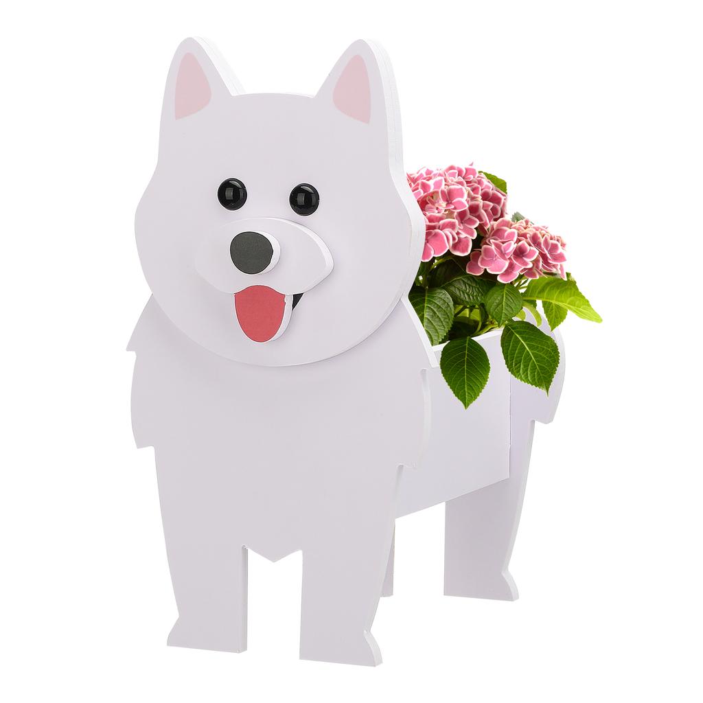 Dog Planter Plant Pots Garden Cute Pet Flower Pots Flowerpot Plant Garden Decorations