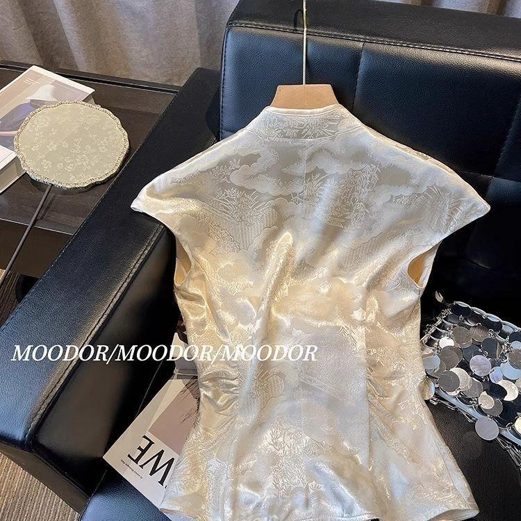 Versatile flying sleeve shirt women's summer summer wear chic top top