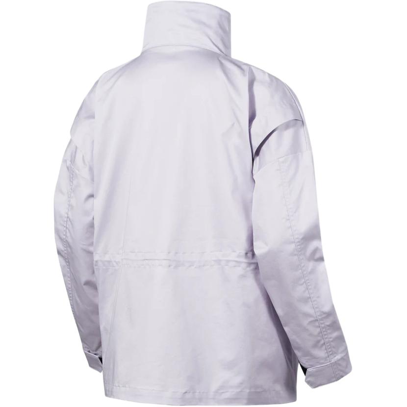 Nike Collection Essentials M65 Casual Solid Color Stand Collar Jacket Women Jackets Light-Grey DD5986-511