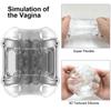Masturbatore maschile Giocattoli del sesso della vagina per gli uomini Vibrazione Succhiare Bocchino orale Masturbatori Tazza Merci Vibratore per adulti Coppie 18 Negozio