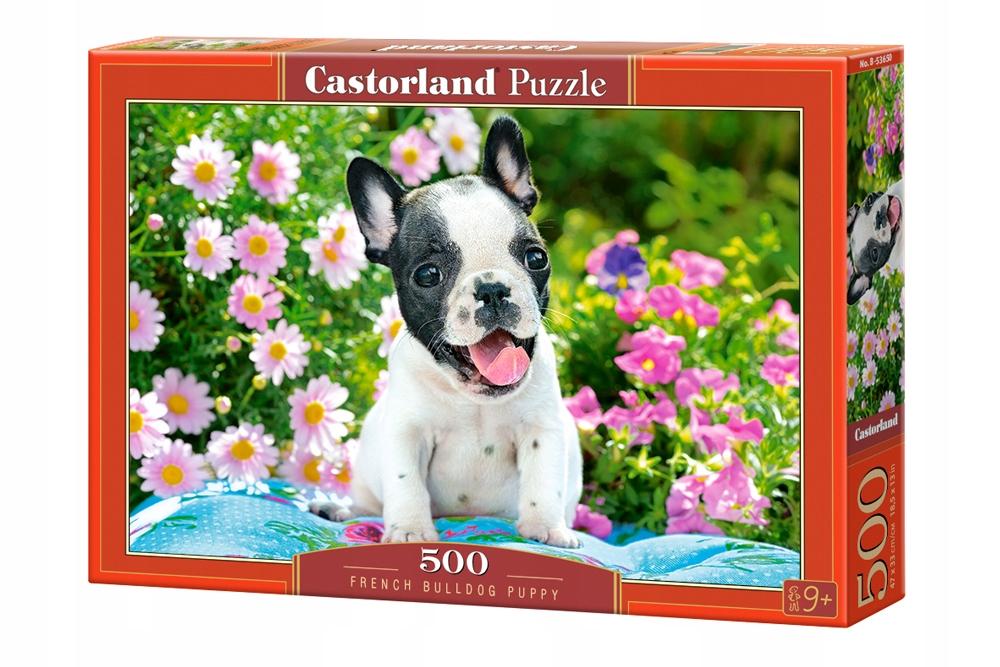 Puzzle 500 pieces B-53650 French Bulldog Puppy