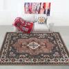 Covoraș de intrare stil boem cu model floral etnic, antiderapant, lavabil, pentru intrarea în casă, decor living