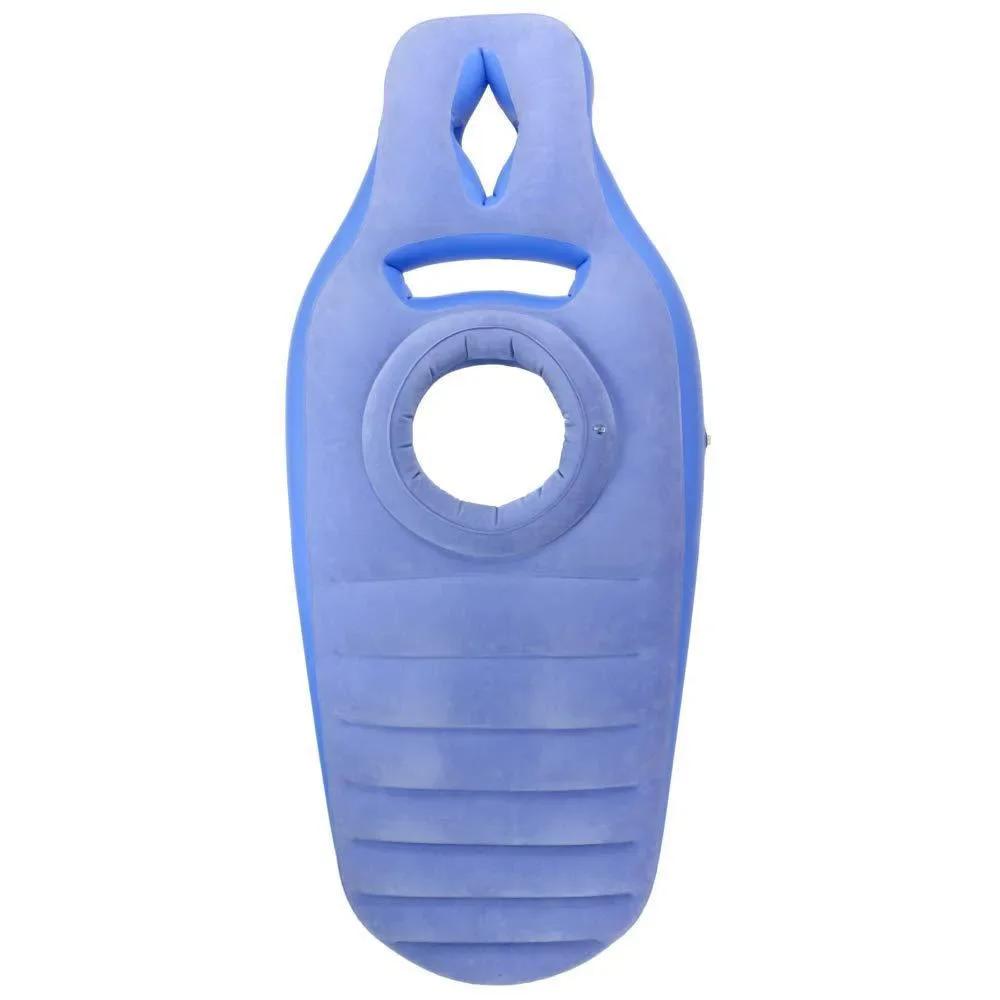 

Inflatable Pregnancy Pillow Yoga Mat For Pregnant Women Inflatable Sleeping Mat Mattress Pregnancy Body Bed Pillow Support Mat синій