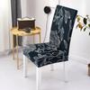 Elastic Chair Covers Spandex Dining Space Stretch Chair Seat Cover Chair Guard Case For Restaurant Universal Durable Material