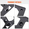 ABS plastic Front Bumper Tow Hook License Plate Mounting Holder Bracket Suitable for Honda CR-V 2017-2025 n version