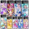 Pretty Cure Anime Cases For Samsung Galaxy Z Flip 4 5 6 7 3 Z Flip7 Flip6 Flip4 Flip5 Flip3 5G Hard Shockproof Fundas Cover