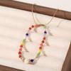 Multicolor Beaded Golden Freshwater Pearl Adjustable Bracelet for Women Bohemian Jewelry Gift