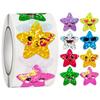 Waterproof Laser Star Stickers: DIY Self-Adhesive Smile Face Stars