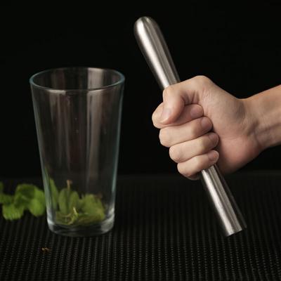 Muddler Stainless Steel Wear Resistant Comfortable Grip Bar Tool