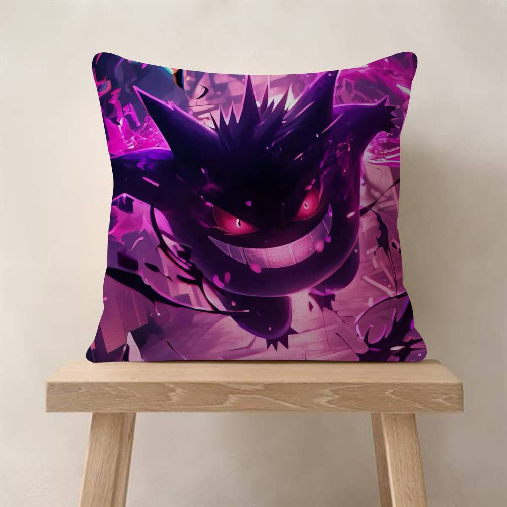 Pillowcases Home Bedding Decorative Pillow Cover Wedding Super Soft Pillow Case Cartoon Anime GGengar cool