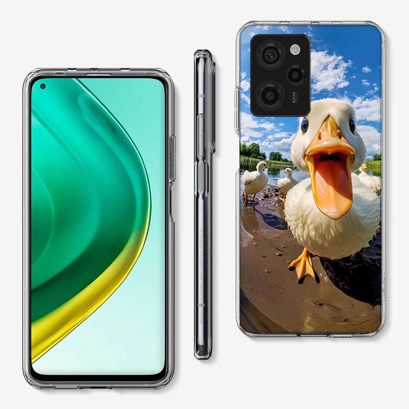 Yellow Duck Cover Phone Case For Xiaomi Poco M8 M7 M6 M4 M3 X7 X6 X4 Pro F7 Ultra M5S Mi 14 14T 15 15T 12T 10T Pro 12S 12 11 Lit