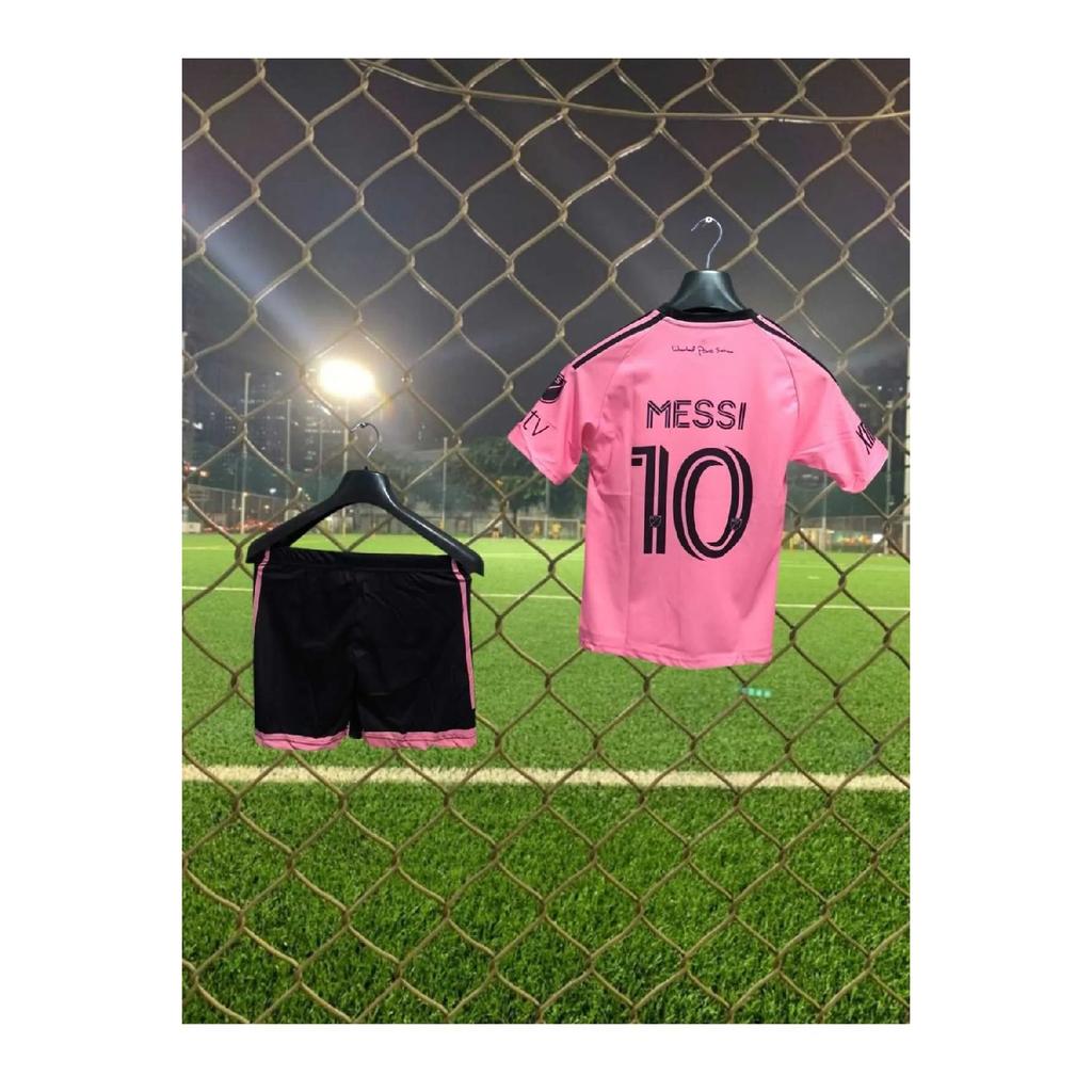2023/2024 Inter-miami Messi Kids Jersey Pink