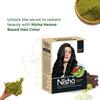 Nisha Natural Henna Powder Hair Colour Natural Black Semi-Permanent Hair Dye For Silky Shiny Hair 60g Pack Of 1