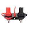 DC 12V Car Remote Battery Terminals M10x2 Battery Jump Post Relocation Kit for UTV ATV Car Trucks RV Tractor Mower