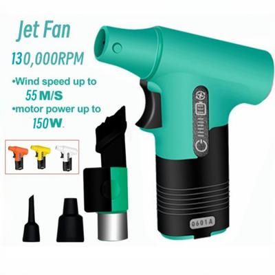 130000RPM Powerful Blower Portable Handheld Electric Turbo Jet Fan PC Keyboard Dust Removal Power Tool