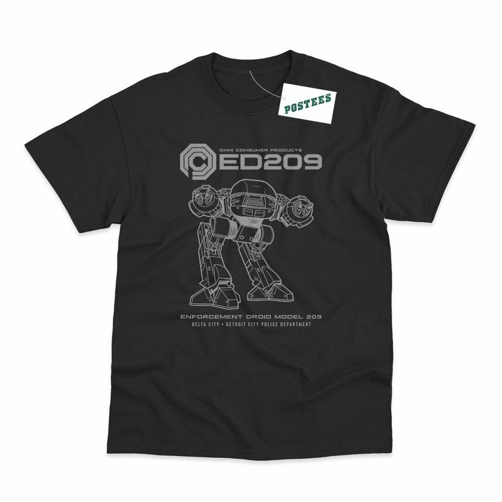 

ED209 Urban Pacification Machine Inspired by Robocop Printed T-Shirt L