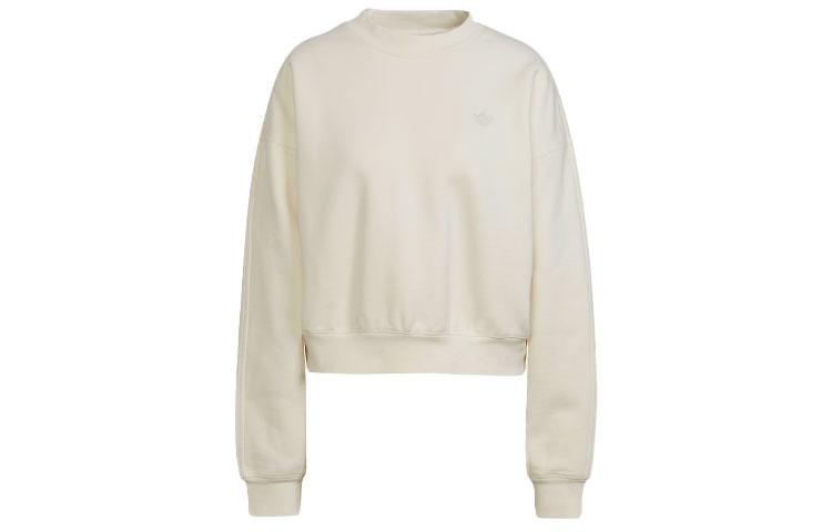 

Adidas Originals Sweatshirts Women s Pink White Crew Neck Moderate Regular H22827 40