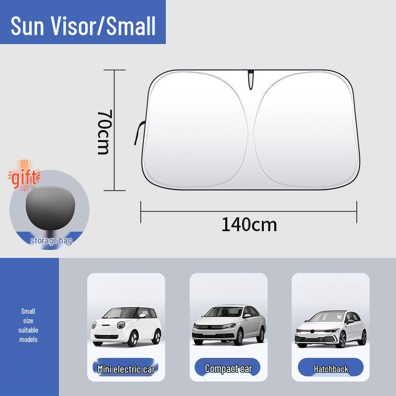 Sun Protection Windshield Blackout Curtain Umbrella